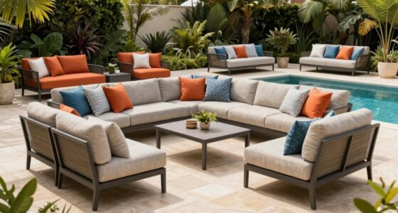 top outdoor sectional sofas