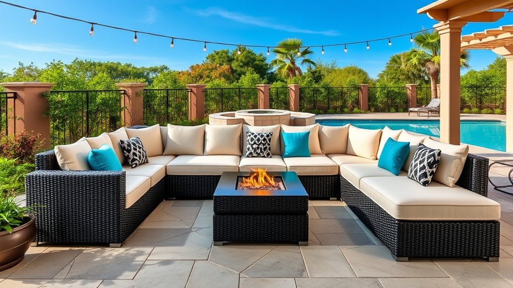 top outdoor sectional sofas