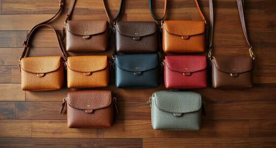 top pebbled rfid crossbody bags