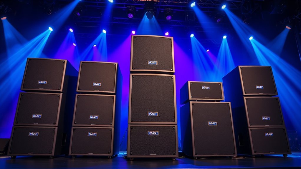 top power pa speakers