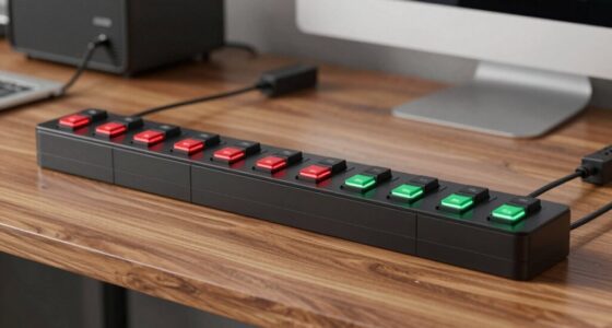 top power strips with switches