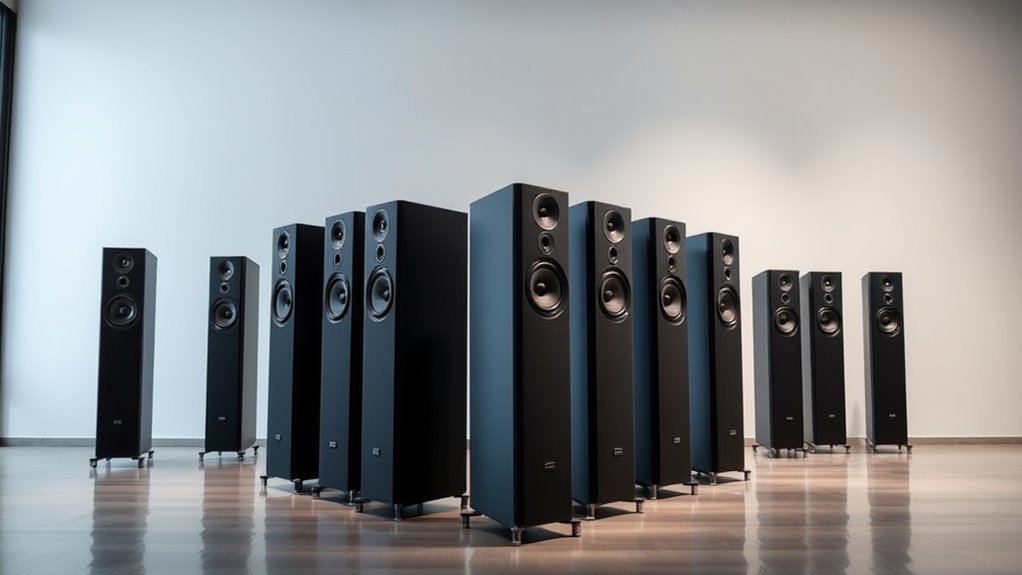top powerful floor speakers