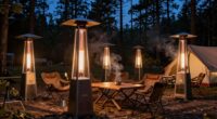 top propane camping heaters