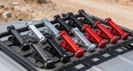 top roof rack mounts