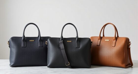 top saffiano trolley tote