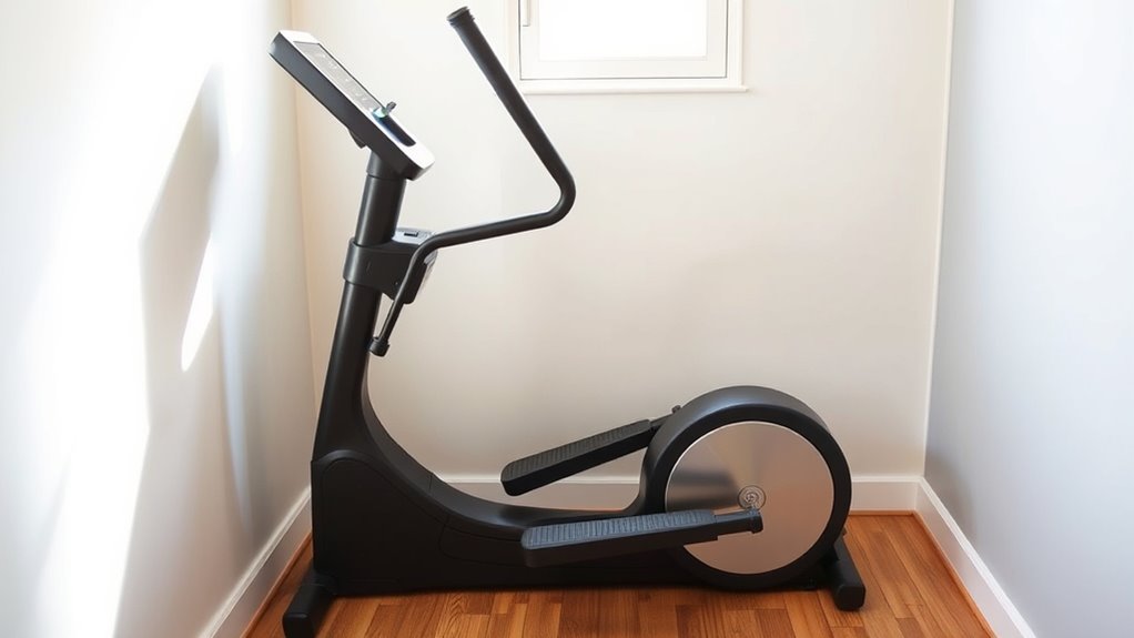 top small space ellipticals
