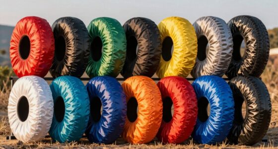 top spare tire covers