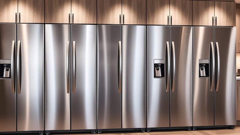 top stylish space saving fridges