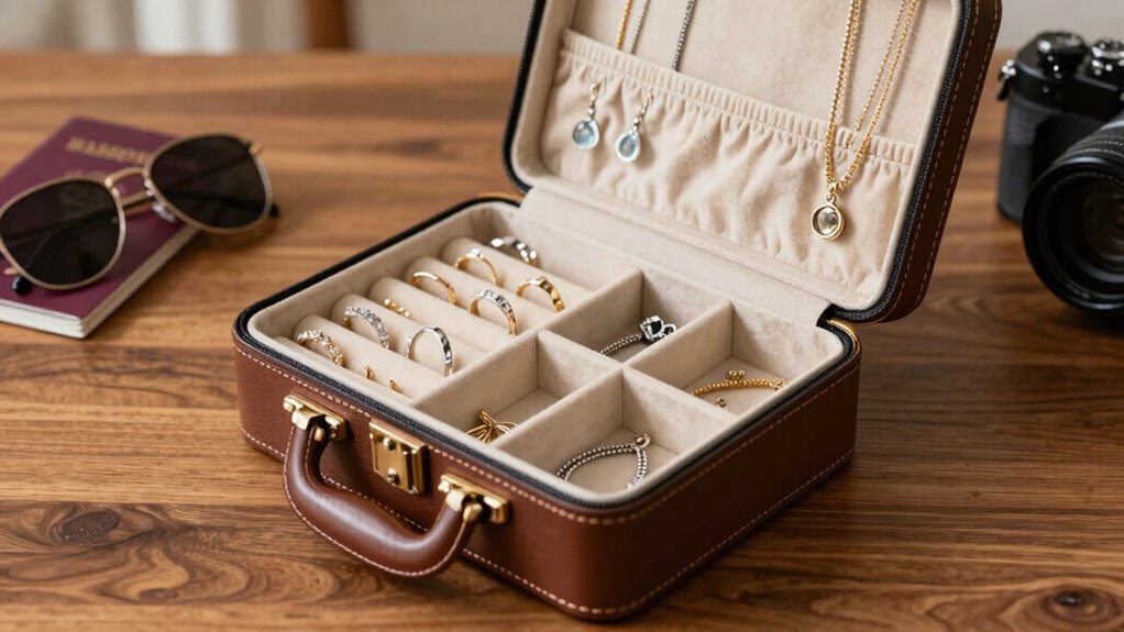 top travel jewelry cases