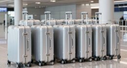top tsa approved aluminum luggage