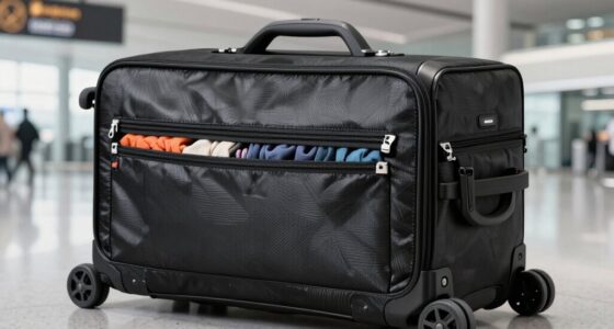 top underseat compression luggage