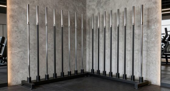 top vertical barbell storage