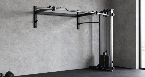 top wall mounted dip stations