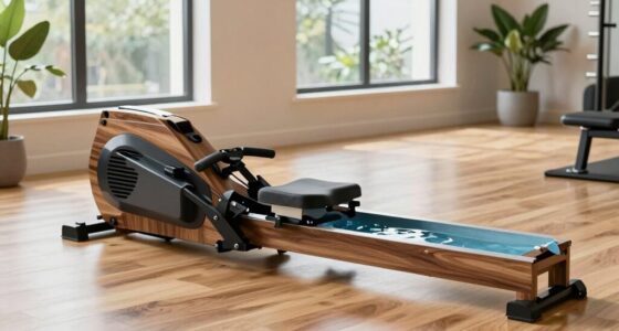 top water rowing machines