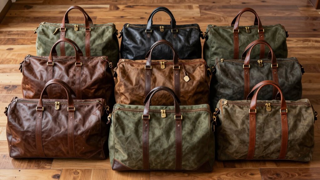 top waxed canvas duffel bags
