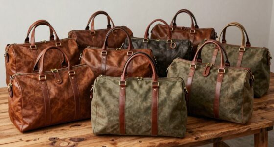 top waxed canvas weekenders