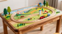 top wooden train tables