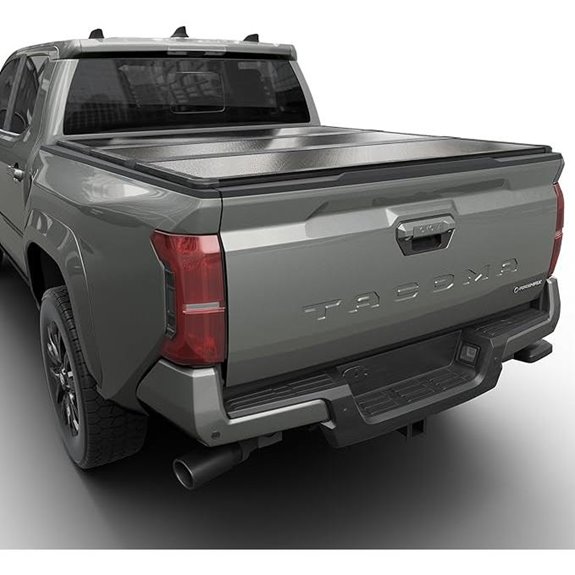 Tutel Hard Shell Folding Tonneau Cover for Toyota Tacoma