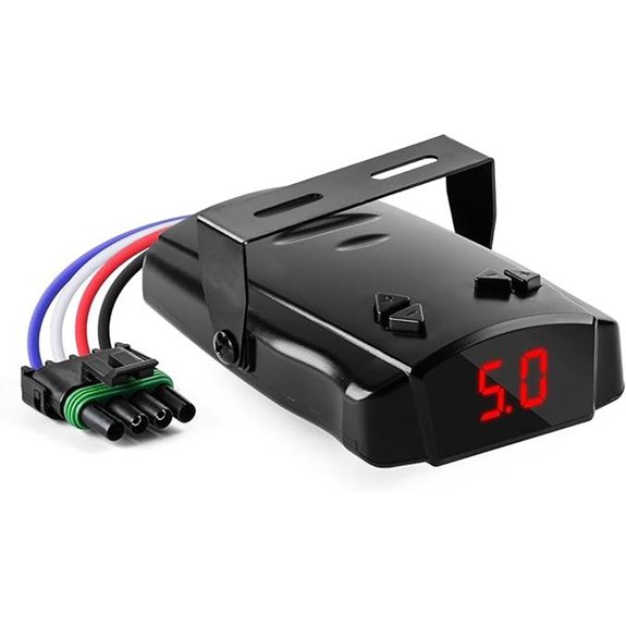 briidea Time-Delay Brake Controller for 1-4 Axle Trailers