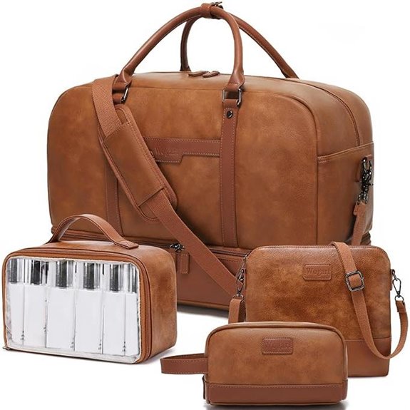 Wogarl Weekender Bag for Travel and Laptop