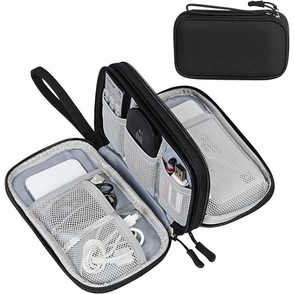 FYY Electronic Organizer Travel Cable Storage Bag