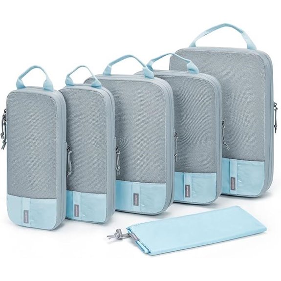 BAGSMART Compression Packing Cubes for Travel (6/4/2 Set)