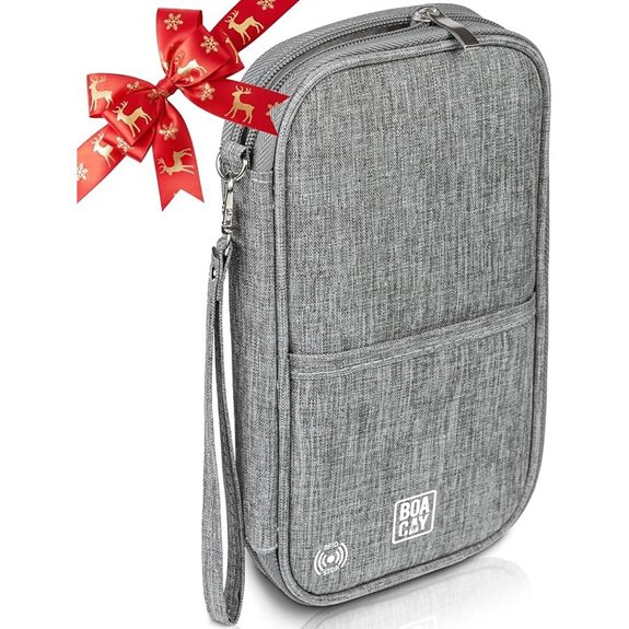 BOACAY RFID Travel Document Organizer & Wallet