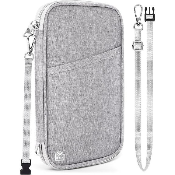 RFID Passport Holder & Travel Document Organizer