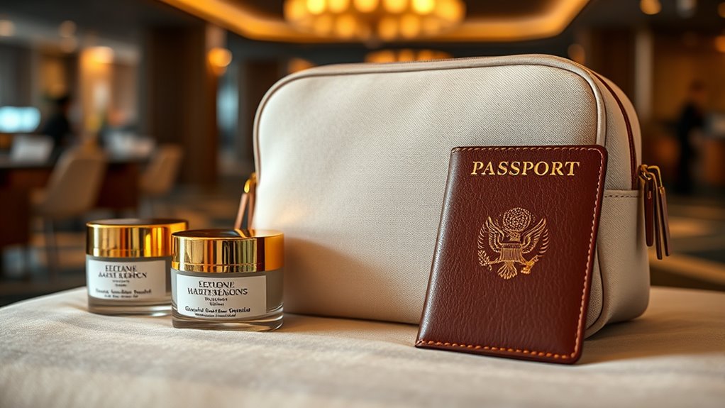travel essentials and personalization
