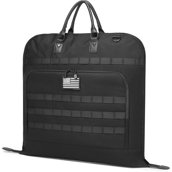 Seyfocnia Travel Garment Bag with MOLLE System