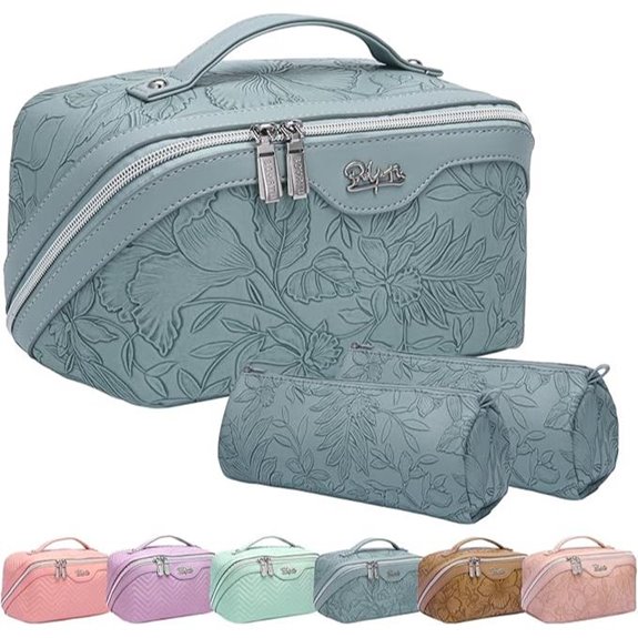 BOYATU 3-Piece Travel Makeup Bag Set