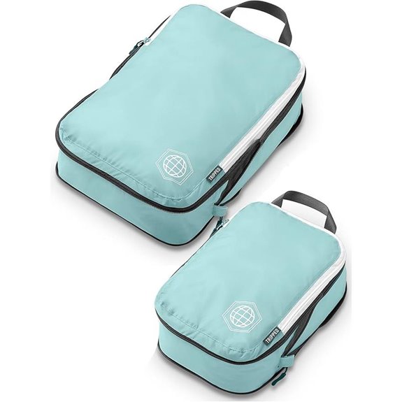 Travel Compression Packing Cubes by TRIPPED Gear