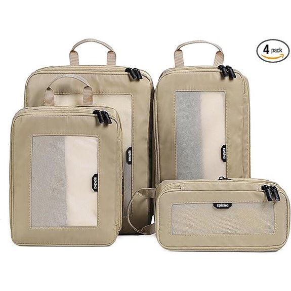 EPICKA TripCozy Compression Packing Cubes (4-Pack)