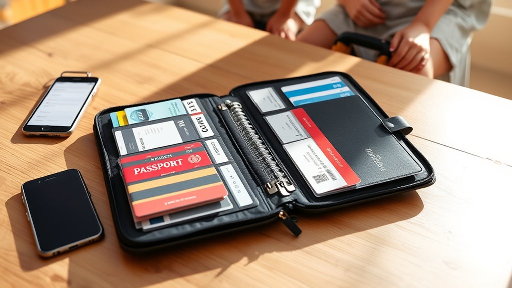 travel organizer size security durability