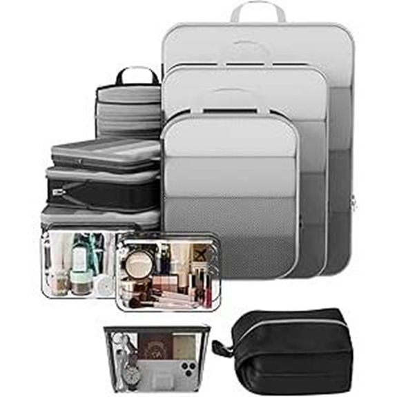 Veken 11-Piece Compression Packing Cubes for Travel