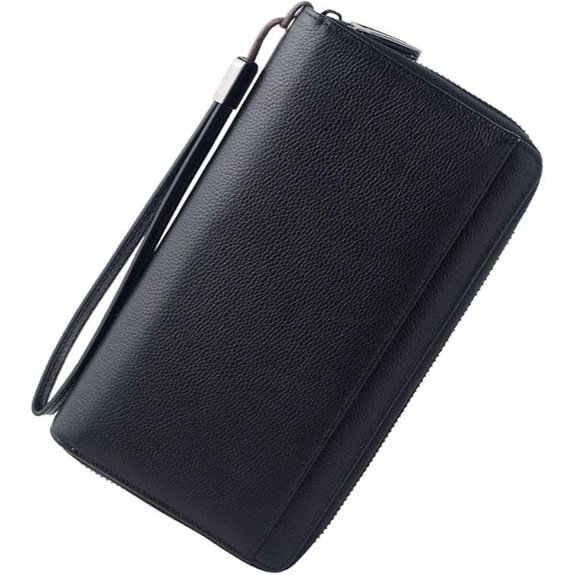 Travel Document Organizer with RFID Blocking Wallet