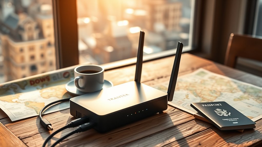 travel routers connectivity security portability