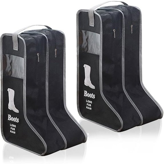 2 Pack Portable Shoe Storage Bags for Travel