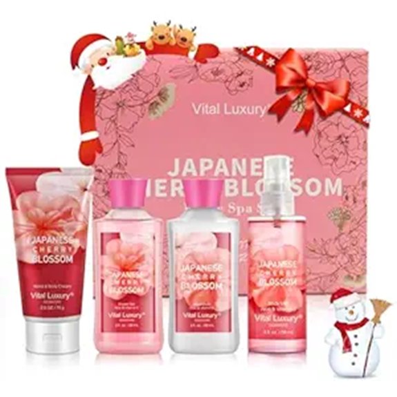 Bath & Body Travel Kit with Lotion Gel Cream Mist