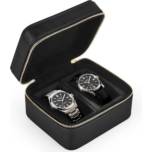 Mkono Travel Watch Case with Removable Pillows