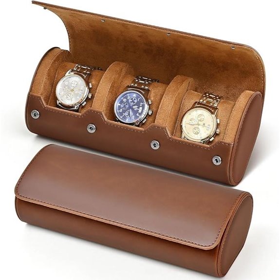 Travel Watch Case Organizer for Men & Women