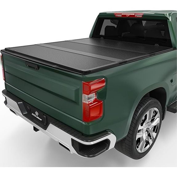 YITAMOTOR Tri-fold Truck Bed Cover for Silverado