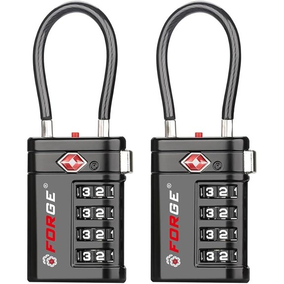 tsa approved lockset pack