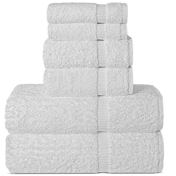 Chakir Turkish Linen 6-Piece Spa Towel Set