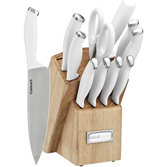 Cuisinart 12pc Stainless Steel Block Knife Set