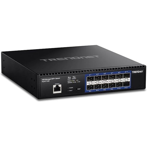 TRENDnet 12-Port 10G Managed SFP+ Switch