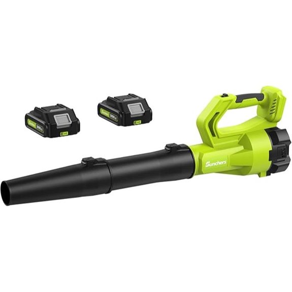 Cordless Leaf Blower with 2 Batteries and Charger