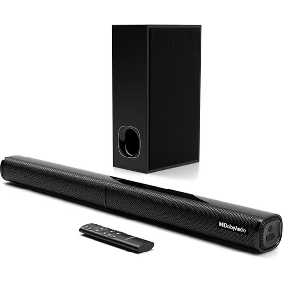 Nylavee 2.1ch Dolby Sound Bar with Subwoofer