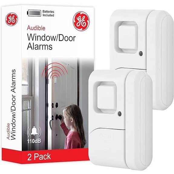 GE Security Window & Door Alarm 2-Pack