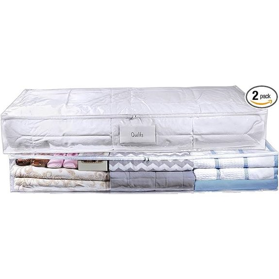 Masirs Underbed Storage Bags (2-Pack)